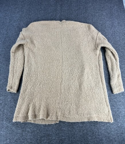 Cárdigan Free People Once in a Lifetime Talla Mediana Tostada Mezcla de Lana De Gran Tamaño - Imagen 5 de 7