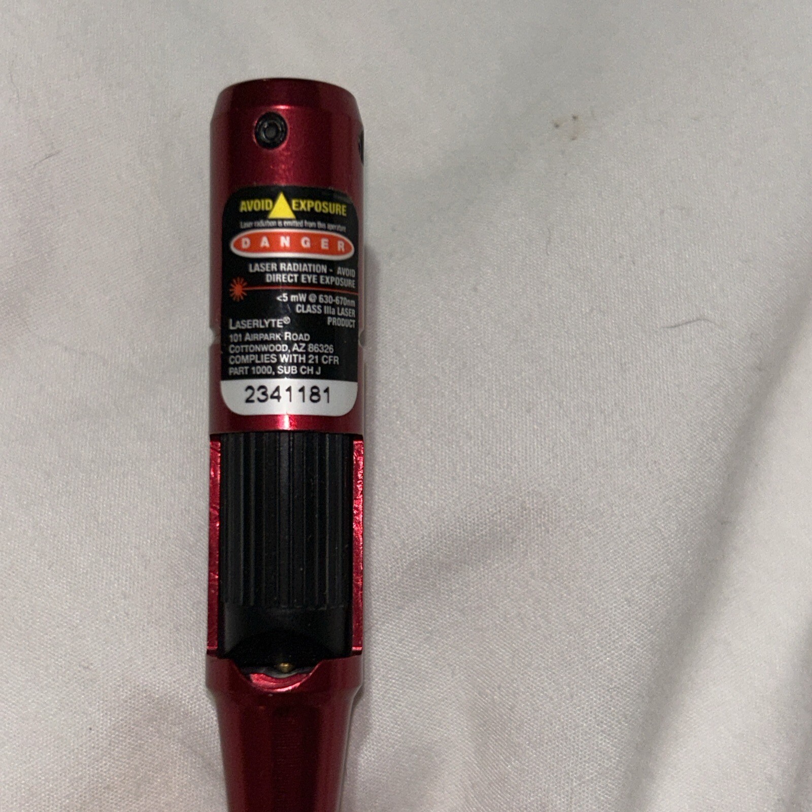 LASERLYTE Universal Laser BORE SIGHT KIT fits .22 to .50 caliber OPEN