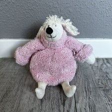 Jellycat Poloneck Peeker Poodle Dog Plush Pink Sweater - Rare  Retired