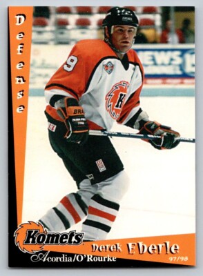 Derek Eberle 1997-98 Fort Wayne Komets