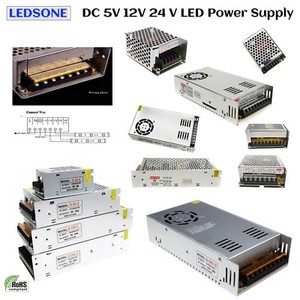24 V Universal Regulated Switching Power Supply Transformateur pour DEL Bande CCTV-UK