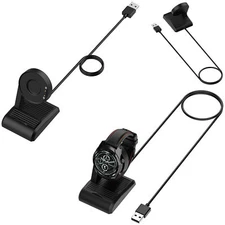 For Ticwatch Pro 3 Smart Watch Magnetic Charging Cradle Dock Stand USB Cable
