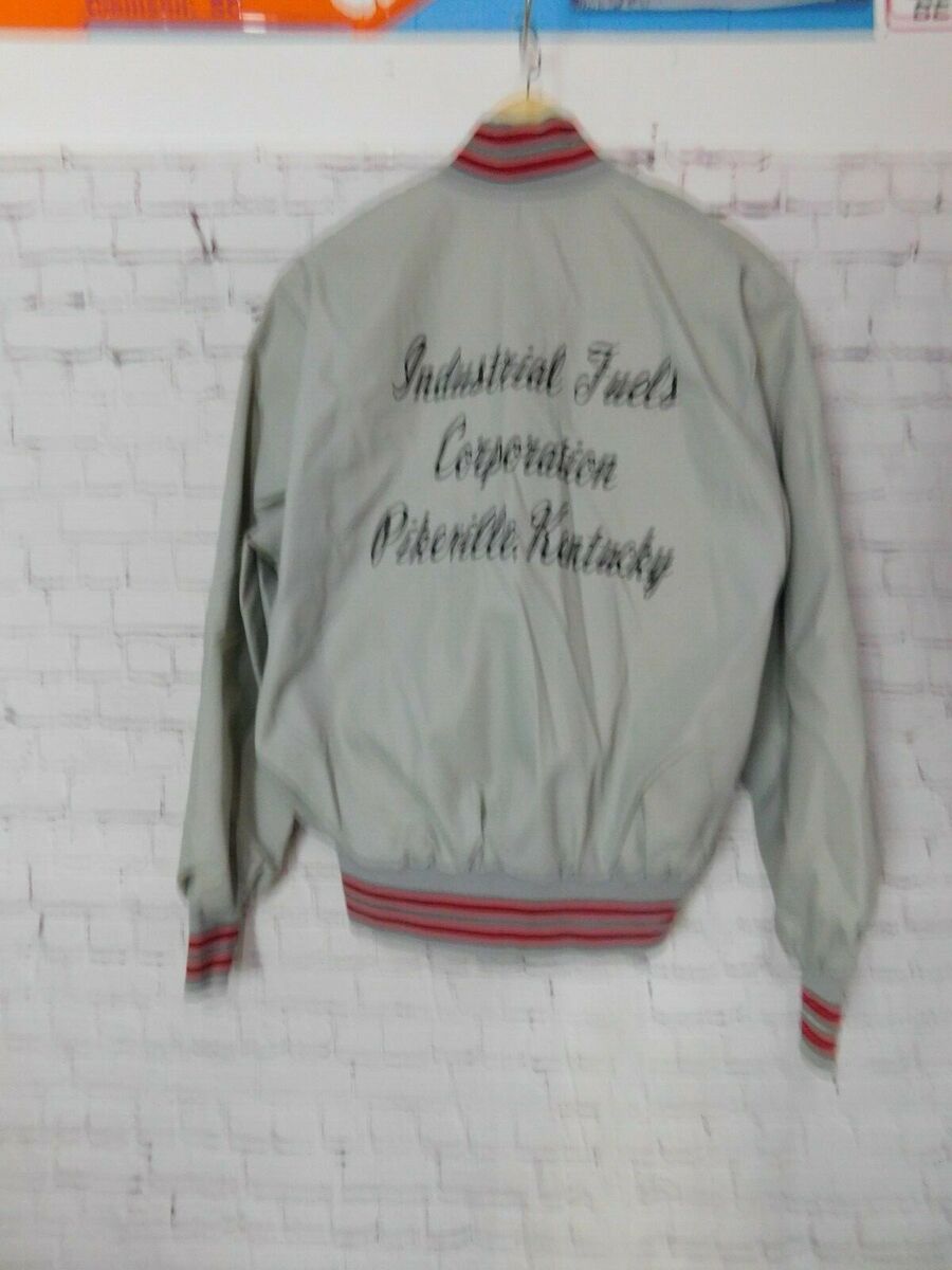 Vtg The Standard Pennant Co. Nylon Jacket Large Industrial Fuels Pikeville KY