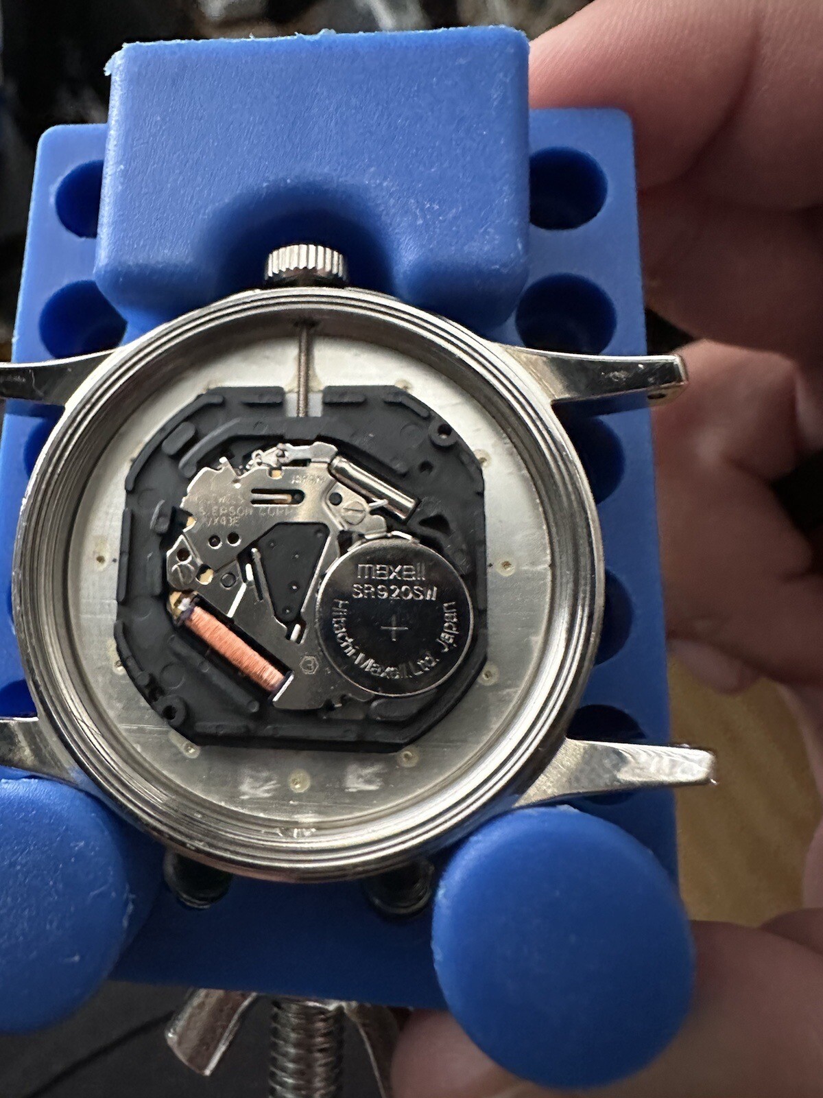 VTG Pulsar Men's Watch Vx43x048 Silver Date White Dial New Battery eBay