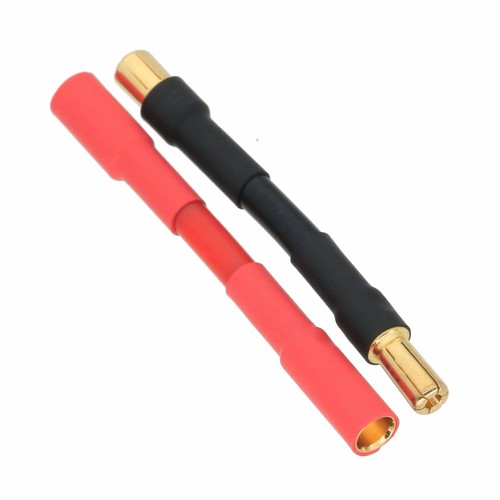 HXT 6.5mm Female Jack to HXT 5.5m Female Jack cable 10AWG 5CM wire For RC - Picture 2 of 3