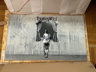 Martin Whatson Figure at the Window Reverse Acrylic x/10 Martin Whatson Figure at the Window Reverse Acrylic x/10
