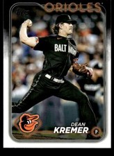 2024 Topps 336 Dean Kremer Baltimore Orioles Baseball Card