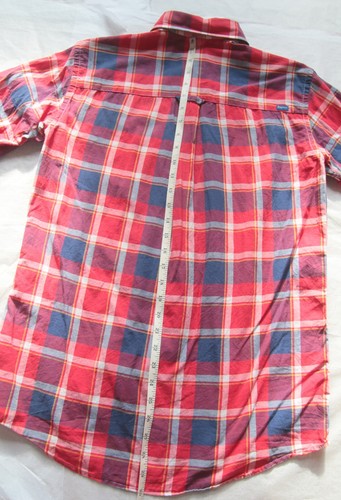Pendleton Original Surf Brand SS Madras Button Down Shirt - Small - Red Check - Picture 17 of 17