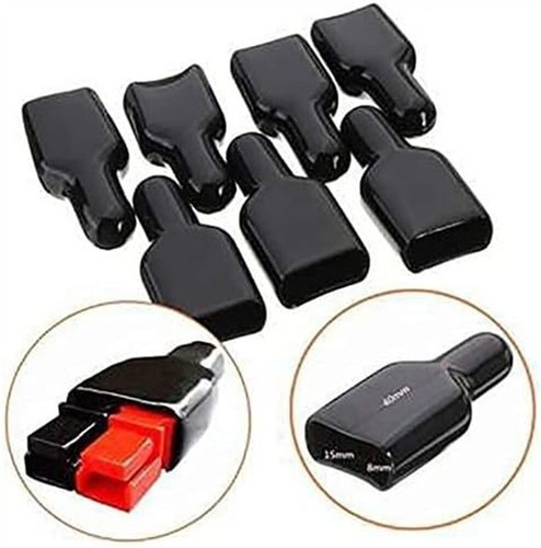 30Pcs Rubber Boots PVC Covers Retardant Sleeve For Power Connector 15/30/45AMP - Picture 5 of 5