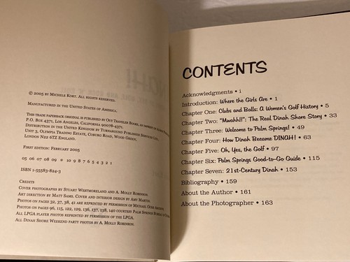 Dinah! Three Decades of Sex, Golf & Rock 'n Roll by Kort; 1st Edition, NF/NF - Picture 4 of 9