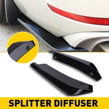 For Honda Accord Civic Rear Bumper Corner Lip Canard Splitter Diffuser Body Kit
