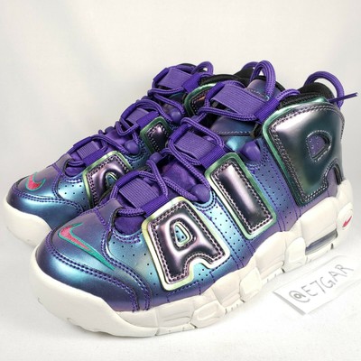 nike air more uptempo iridescent purple