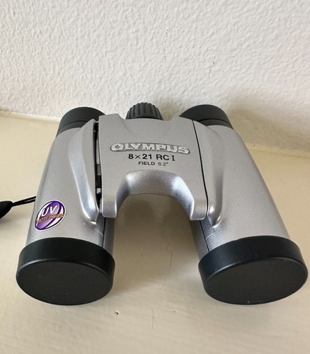 Olympus 8x21 RC I Lightweight (7oz.) Compact Binoculars Never Used UV Protection - Picture 3 of 9
