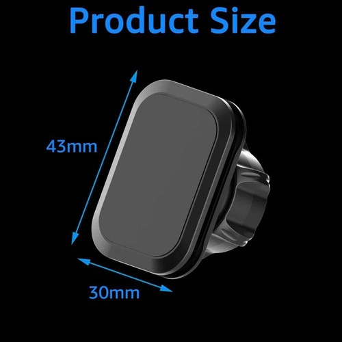 17mm Ball Head Magnetic Car Phone Holder Magnet Mount Mobile Cell Phone Stand Q5 - Picture 9 of 9