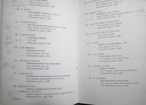 Catalogue des enchères 1961 Bibliothèque d'Oscar B. Cintas des galeries d'art Plaza, NY - Photo 5 sur 6