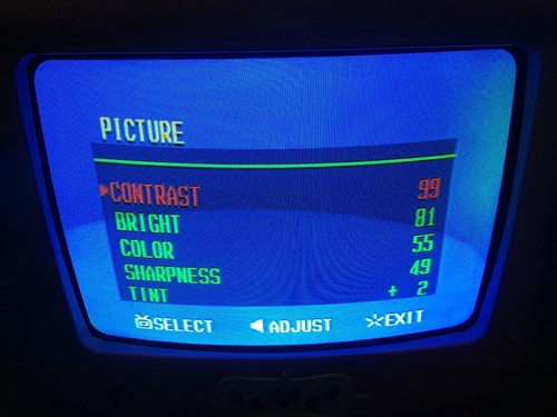 Disney Princess 13” Retro Gaming TV P1310ATV No Remote Works - Picture 3 of 18