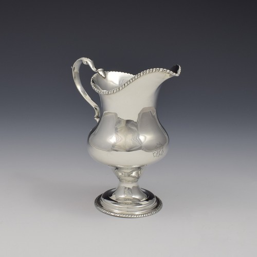 Large Georgian Newcastle Silver Cream Jug Stalker & Mitchison c.1780 Antique - Picture 5 of 13