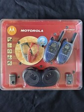 Motorola TalkAbout T5410 Walkie Talkie Two-Way Radio Rechargeable Charger BONUS