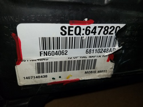 2015 2016 2017 CHRYSLER 200 PASSENGER RIGHT HALOGEN HEADLIGHT LAMP 15 16 17 OEM - Picture 17 of 23
