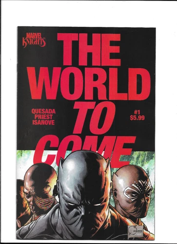 Marvel Knights The World to Come 1 cover A 1st app Ketema 2025 Quesada Priest