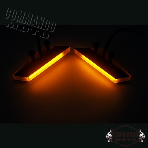 LED Mirror Block Off Turn Signals Lights Indicator For Ducati Panigale V4 V4S R - Picture 8 of 8
