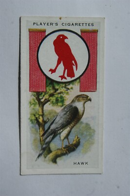 1933 Player's Boy Scout & Girl Guide Patrol Signs & Embleme No. 8 Falken