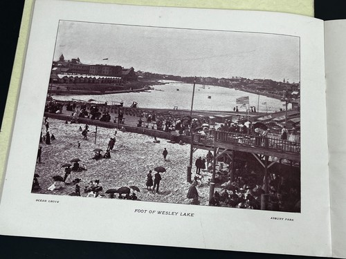 Antik 1896 Asbury Park & Ocean Grove Foto Ansicht Buch Old New Jersey NJ - Bild 15 von 24