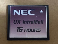 Nec 0910508 UX Intramail 16 Hours Voicemail Card for UX5000 (Tested)