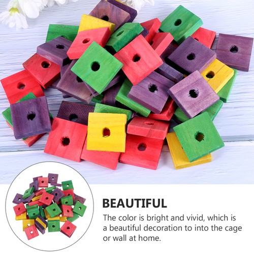 50 Pcs Papagei Kauspielzeug Toys tendance Für Papageien Suchen Vogelspielzeug