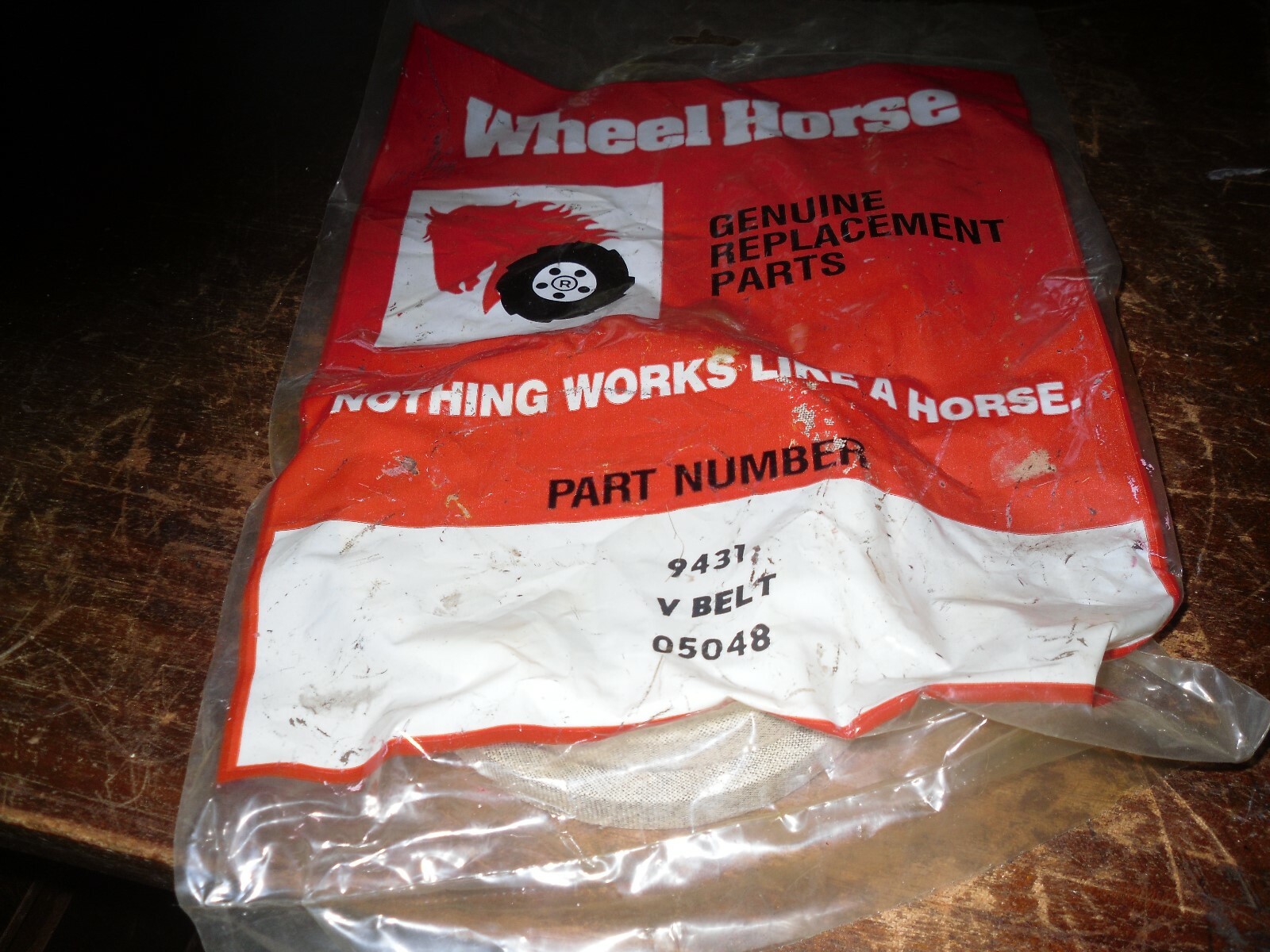 VINTAGE NOS WHEEL HORSE BELT PART NO 9431 for sale online eBay