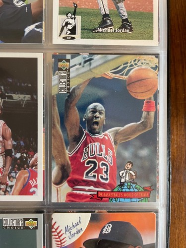 MICHAEL JORDAN Every Card Ever YOU PICK Raw Graded Rookie Auto Inserts 1986-95 - Picture 186 of 264