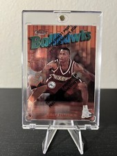 1997-98 Topps Finest Allen Iverson - Ballhawks Insert Iw/ Coating #57 76ers 🏀