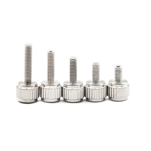 M2 M2,5 Rändelschrauben Schrauben Edelstahl Messschieber Stellschraube 4mm-12mm - Bild 7 von 20