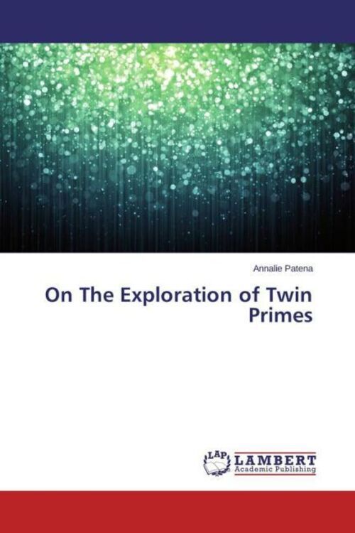 On The Exploration Of Twin Primes Annalie Patena Taschenbuch Englisch