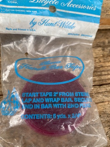 Violet HANDLE BAR TAPE-HUNT WILDE-FASTBACK Etc- 5 Yards X 3/4- Muscle Road Bike - Picture 2 of 3