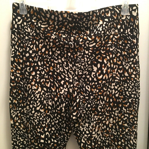 Womens Animal Print Plus Size Leggings Size 1X (16W-18W) High Rise Fitted Sexy - Picture 8 of 12