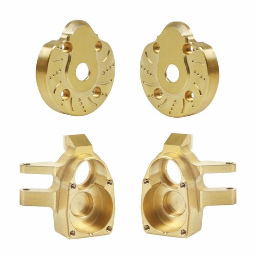 Counterweight Brass Steering Hub For 1:10 Axial SCX10 III & Axial Capra 1.9 UTB - Picture 5 of 15