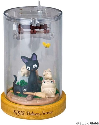 Kiki's Delivery Service Music Box Jiji Black Cat 405053 Studio Ghibli New Japan - Picture 13 of 15