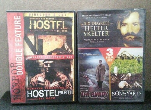 Loris-Lots Horror 32 Film Lot (DVD) LIKE NEW titles below H1209B - Imagen 6 de 7
