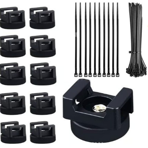 12/15/20Pcs Heavy Duty Magnetic Zip Tie Holders Car Daily Repair