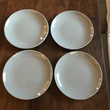 Set of Four Gray Plates, Small, Salad Appetizer Dessert Target Project 62 7.5" D