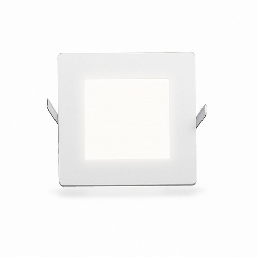 Ultraslim LED Einbau eckige Panel kaltweiß 950LM 15W dimmbar (W) Ø 152mm - Bild 1 von 4
