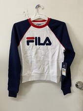 NWT- Fila Women's SMALL Riccarda Block Pullover Sweatshirt