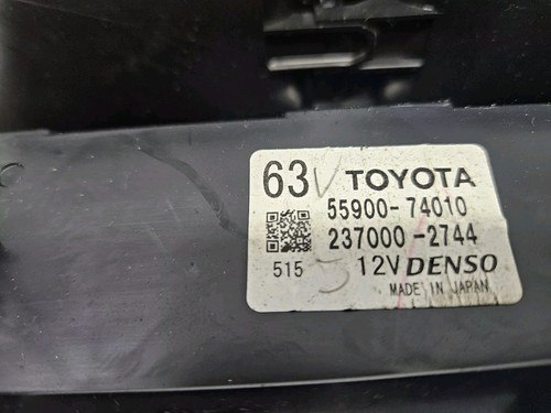 Centralina riscaldamento TOYOTA IQ 2009-15 55900-74010 - Foto 8 di 8