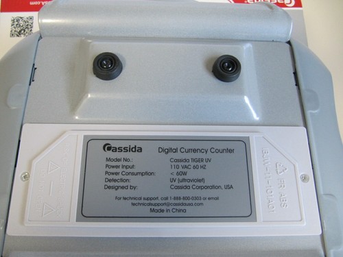 Cassida Tiger Professional Bill Currency Counter with UV Counterfeit Detection - Picture 6 of 9