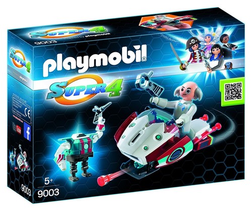 PLAYMOBIL-PLAY9003-Sky Jet y Doctor X - 10 Piezas- - Imagen 1 de 1