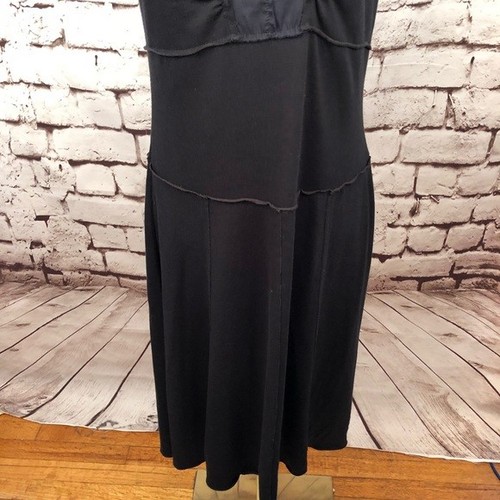 manches manche longue mélangé coton sans Free noir en People Taille Robe mi M sans ApnwqgXPq