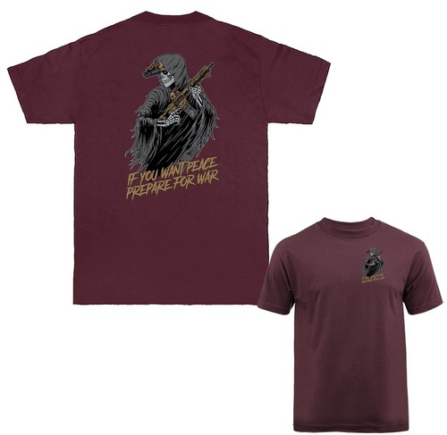 Camiseta Prepárate para la Guerra Militar Ejército Marines Operaciones Especiales Armas Tácticas - Imagen 6 de 17