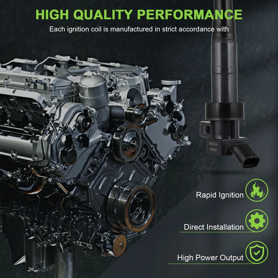 4 For 2011-2015 Kia Optima 2.0L L4 Turbo Ignition Coil & Spark Plug - Image 2 of 4