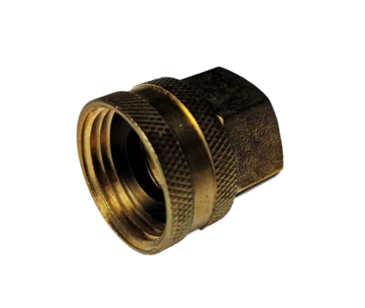 1 Pack XFITTING 1/2" FNPT X 3/4" FHT Garden Hose Threaded Swivel Adapter